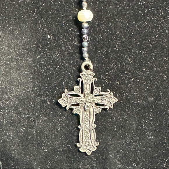 Handmade Genuine Pearl Rosary - Picture 7 of 14